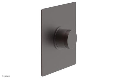 Phylrich - Basic II Square Shower Plate & Knurled Handle Trim Only