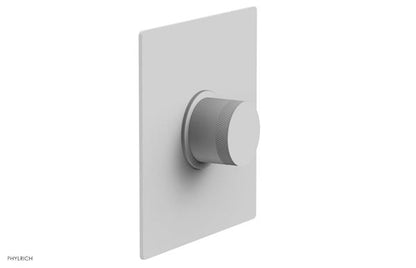 Phylrich - Basic II Square Shower Plate & Knurled Handle Trim Only