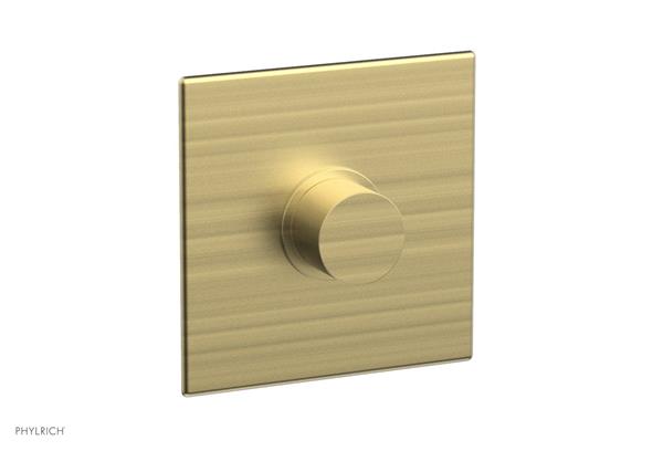 Phylrich - Basic II Square Shower Plate & Smooth Handle Trim Only