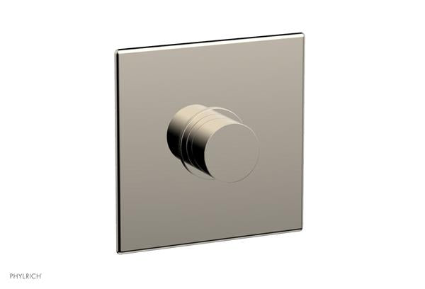 Phylrich - Basic II Square Shower Plate & Smooth Handle Trim Only