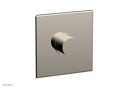 Phylrich - Basic II Square Shower Plate & Smooth Handle Trim Only