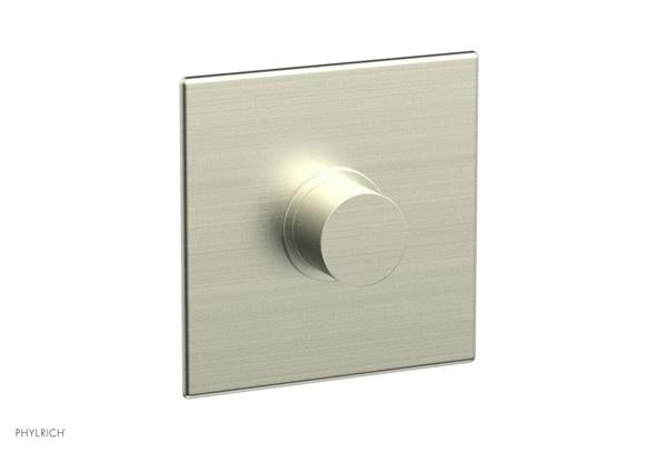 Phylrich - Basic II Square Shower Plate & Smooth Handle Trim Only