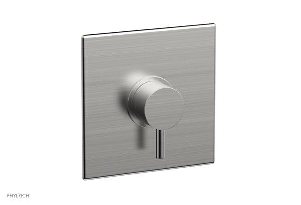 Phylrich - Basic II Square Shower Plate & Lever Handle Trim Only