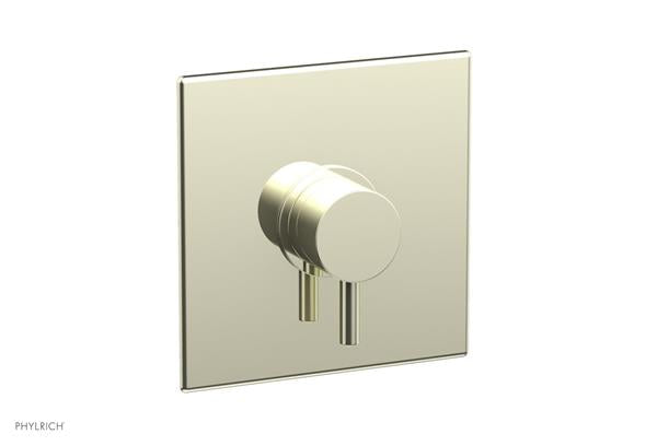 Phylrich - Basic II Square Shower Plate & Lever Handle Trim Only