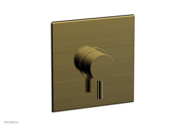 Phylrich - Basic II Square Shower Plate & Lever Handle Trim Only