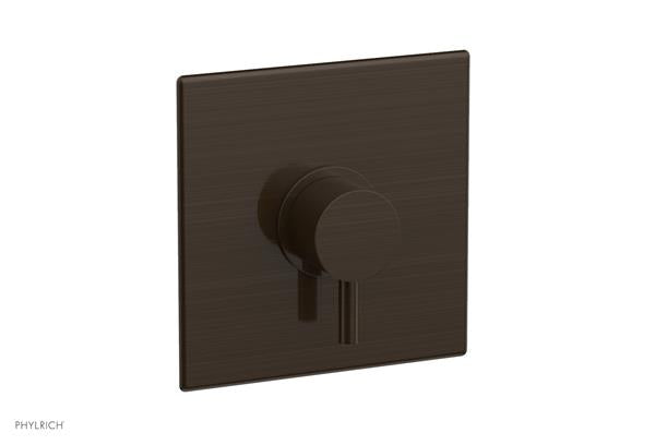 Phylrich - Basic II Square Shower Plate & Lever Handle Trim Only