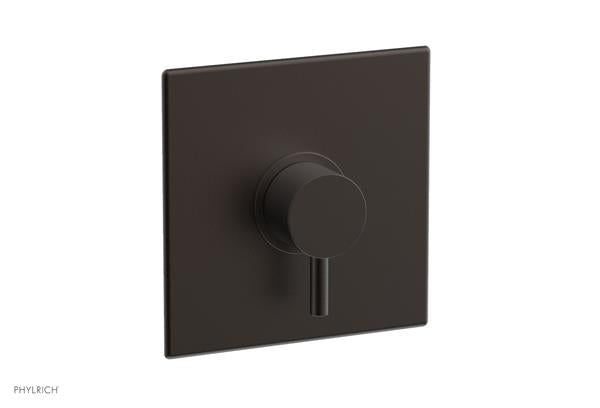 Phylrich - Basic II Square Shower Plate & Lever Handle Trim Only