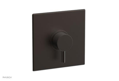 Phylrich - Basic II Square Shower Plate & Lever Handle Trim Only