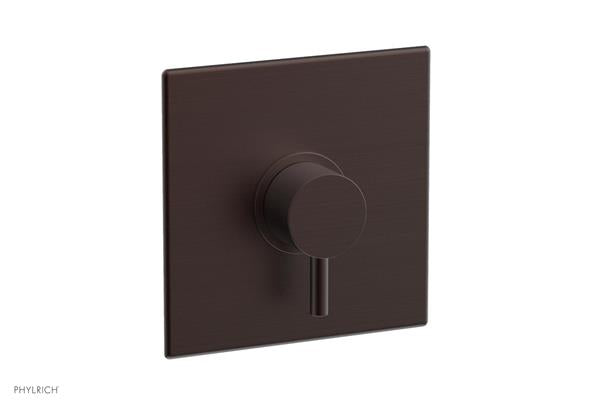 Phylrich - Basic II Square Shower Plate & Lever Handle Trim Only