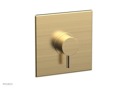Phylrich - Basic II Square Shower Plate & Lever Handle Trim Only