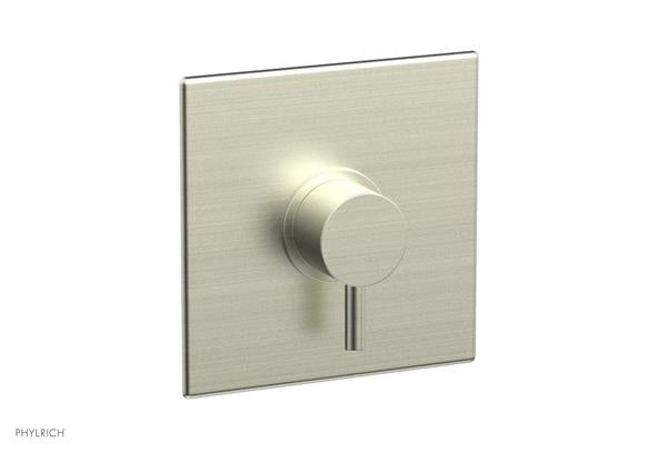 Phylrich - Basic II Square Shower Plate & Lever Handle Trim Only