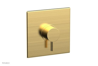 Phylrich - Basic II Square Shower Plate & Lever Handle Trim Only