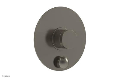 Phylrich - Basic II Pressure Balance Round Shower Plate w/ Diverter & Knurled Handle Trim Only