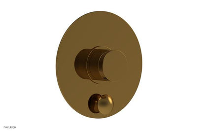 Phylrich - Basic II Pressure Balance Round Shower Plate w/ Diverter & Knurled Handle Trim Only