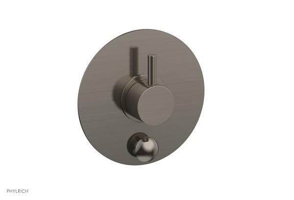 Phylrich - Basic II Pressure Balance Round Shower Plate w/ Diverter & Lever Handle Trim Only