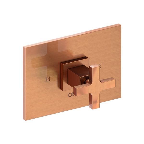 Newport Brass - Secant Balanced Pressure Shower Trim Plate with Handle. Less showerhead, arm and flange.