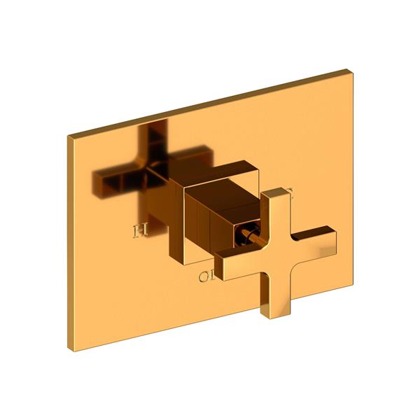 Newport Brass - Secant Balanced Pressure Shower Trim Plate with Handle. Less showerhead, arm and flange.