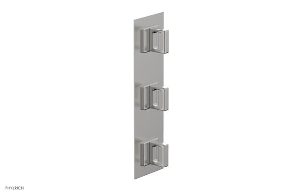 Phylrich - Mix Thermostatic Valve with Two Volume Control - Ring Handles