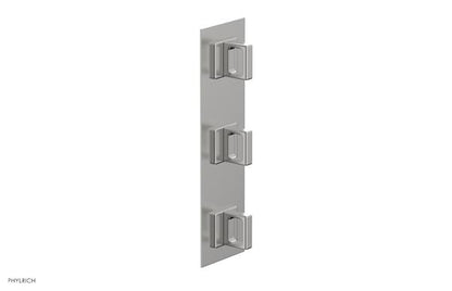 Phylrich - Mix Thermostatic Valve with Two Volume Control - Ring Handles