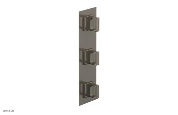 Phylrich - Mix Thermostatic Valve with Two Volume Control - Ring Handles