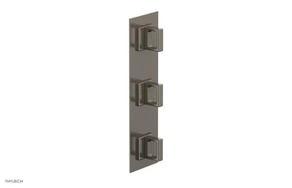 Phylrich - Mix Thermostatic Valve with Two Volume Control - Ring Handles