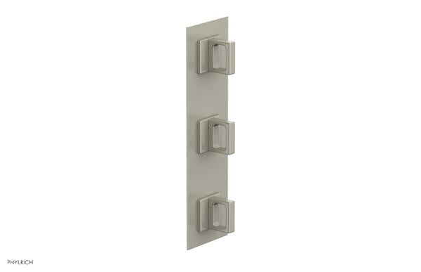 Phylrich - Mix Thermostatic Valve with Two Volume Control - Ring Handles