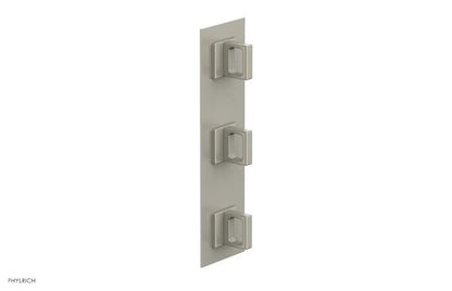 Phylrich - Mix Thermostatic Valve with Two Volume Control - Ring Handles
