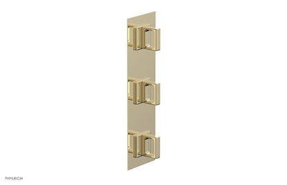 Phylrich - Mix Thermostatic Valve with Two Volume Control - Ring Handles