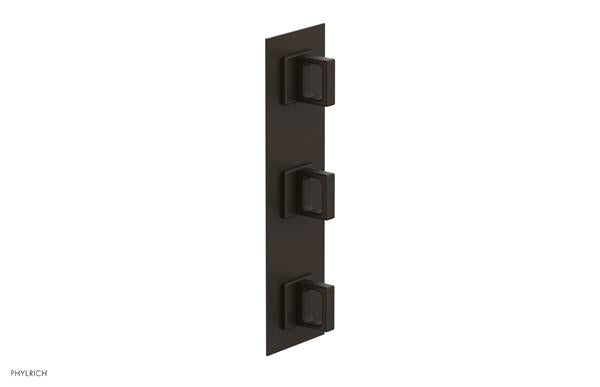 Phylrich - Mix Thermostatic Valve with Two Volume Control - Ring Handles