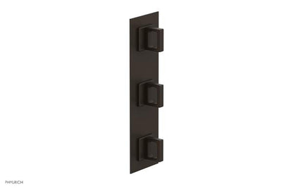 Phylrich - Mix Thermostatic Valve with Two Volume Control - Ring Handles