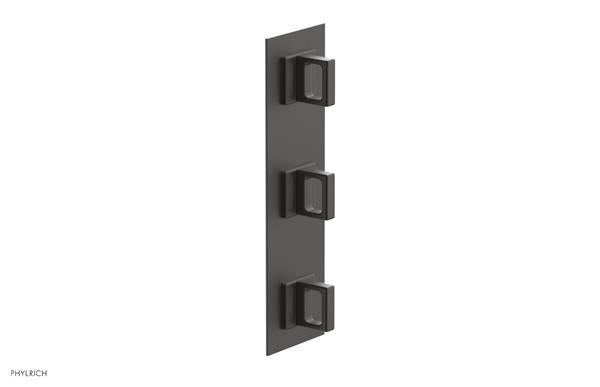 Phylrich - Mix Thermostatic Valve with Two Volume Control - Ring Handles