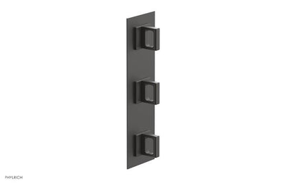Phylrich - Mix Thermostatic Valve with Two Volume Control - Ring Handles