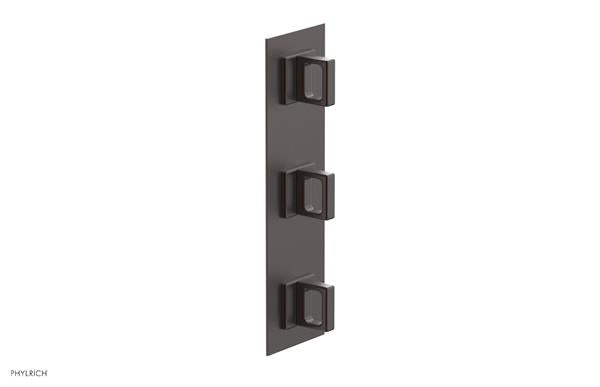 Phylrich - Mix Thermostatic Valve with Two Volume Control - Ring Handles