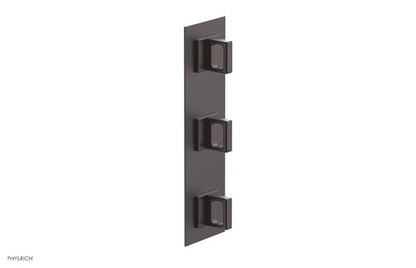 Phylrich - Mix Thermostatic Valve with Two Volume Control - Ring Handles