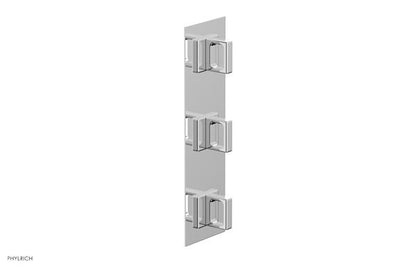 Phylrich - Mix Thermostatic Valve with Two Volume Control - Ring Handles