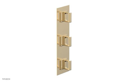 Phylrich - Mix Thermostatic Valve with Two Volume Control - Ring Handles