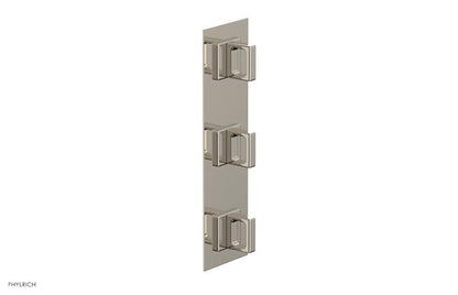 Phylrich - Mix Thermostatic Valve with Two Volume Control - Ring Handles