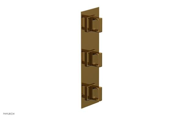 Phylrich - Mix Thermostatic Valve with Two Volume Control - Ring Handles