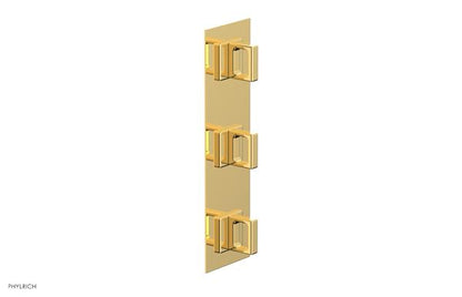 Phylrich - Mix Thermostatic Valve with Two Volume Control - Ring Handles