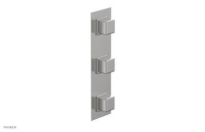 Phylrich - Mix Thermostatic Valve with Two Volume Control - Cube Handles