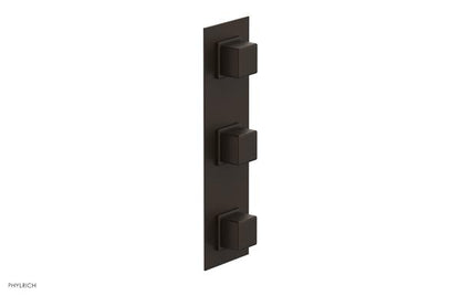 Phylrich - Mix Thermostatic Valve with Two Volume Control - Cube Handles