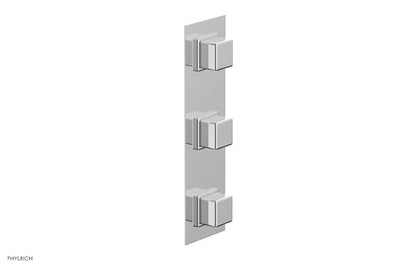 Phylrich - Mix Thermostatic Valve with Two Volume Control - Cube Handles