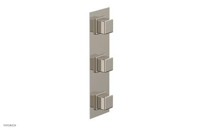 Phylrich - Mix Thermostatic Valve with Two Volume Control - Cube Handles