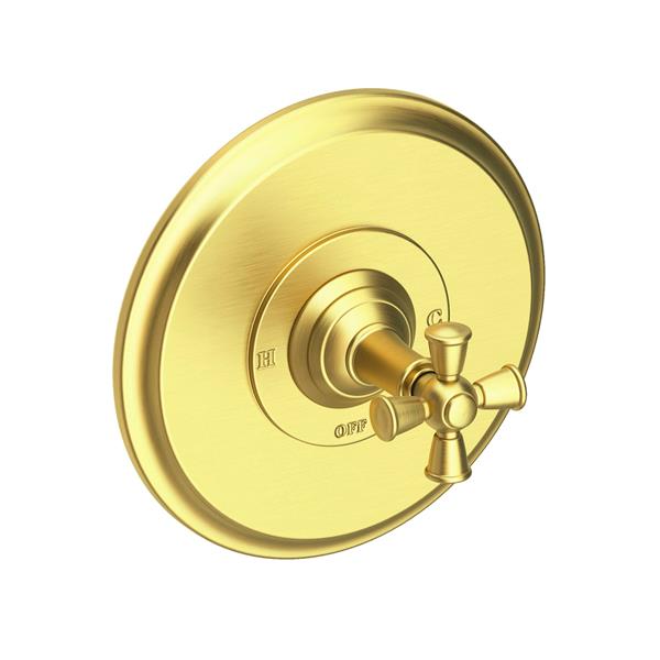 Newport Brass - Aylesbury Balanced Pressure Shower Trim Plate with Handle. Less showerhead, arm and flange.