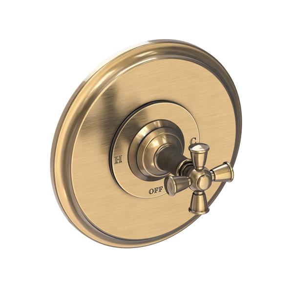 Newport Brass - Aylesbury Balanced Pressure Shower Trim Plate with Handle. Less showerhead, arm and flange.