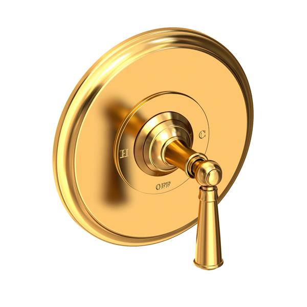 Newport Brass - Aylesbury Balanced Pressure Shower Trim Plate with Handle. Less showerhead, arm and flange.