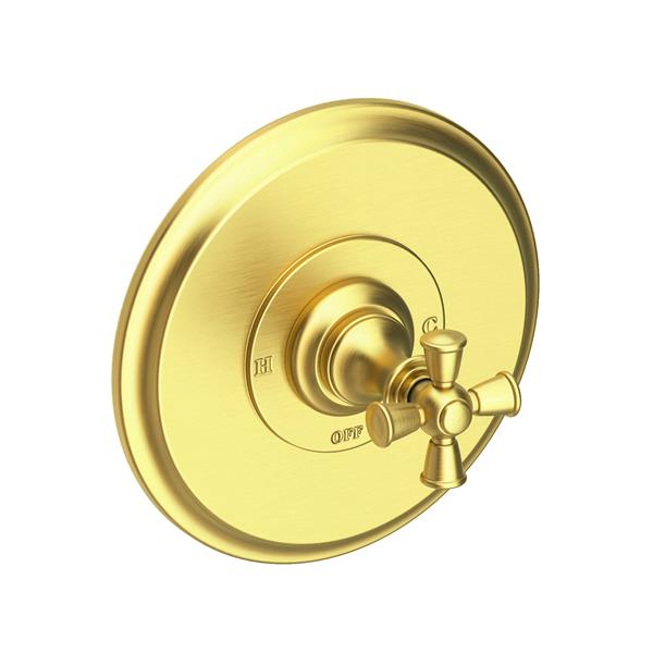 Newport Brass - Sutton Balanced Pressure Shower Trim Plate with Handle. Less showerhead, arm and flange.