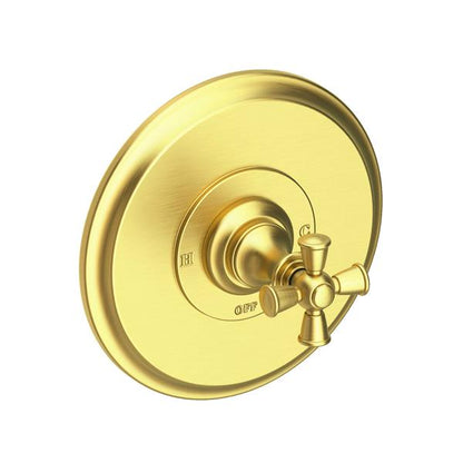 Newport Brass - Sutton Balanced Pressure Shower Trim Plate with Handle. Less showerhead, arm and flange.