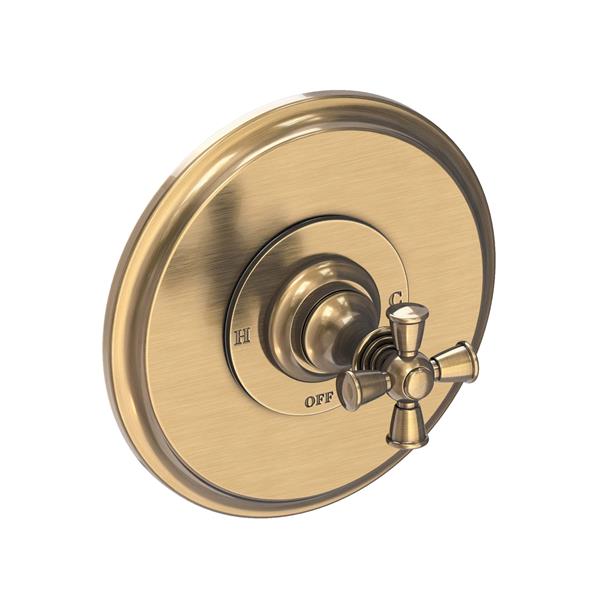 Newport Brass - Sutton Balanced Pressure Shower Trim Plate with Handle. Less showerhead, arm and flange.