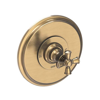 Newport Brass - Sutton Balanced Pressure Shower Trim Plate with Handle. Less showerhead, arm and flange.